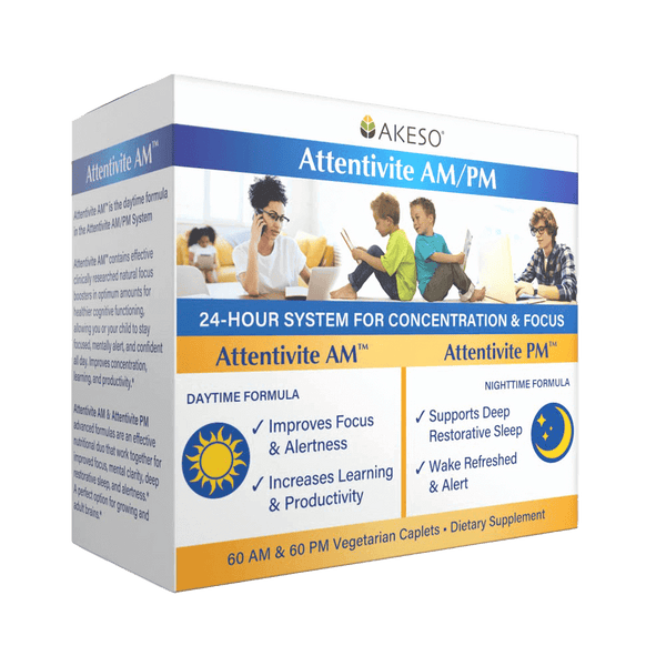 Attentivite AM/PM - Focus & Attention Supplements (30% Off)