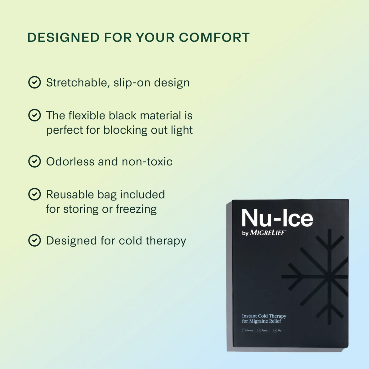 Nu-Ice Migraine & Headache Relief Cap