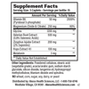 Sleep All Night Supplement Facts and ingredients list. 