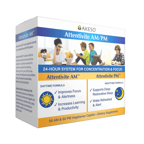 Attentivite AM/PM - Focus & Attention Supplements (30% Off)